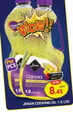 Baniyas Spike Hypermarket JENAN Vegetable Oil offer