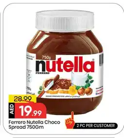 Mark & Save NUTELLA Chocolate Spread offer