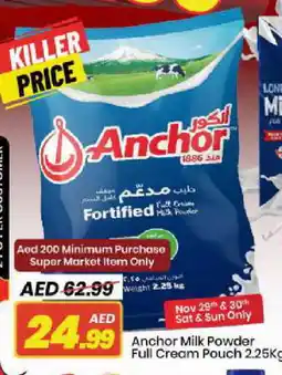 Mark & Save ANCHOR Milk Powder offer
