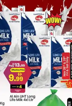 Mark & Save AL AIN Full Cream Milk offer