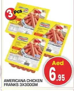 Baniyas Spike Hypermarket AMERICANA Chicken Franks offer