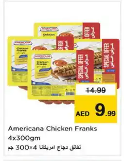 Nesto AMERICANA Chicken Franks offer