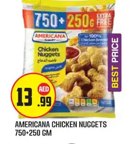 Baniyas Spike Hypermarket AMERICANA Chicken Nuggets offer