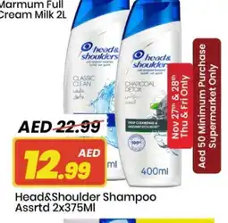 Mark & Save HEAD & SHOULDERS Shampoo / Conditioner offer