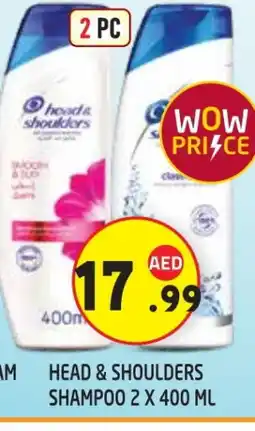 Baniyas Spike Hypermarket HEAD & SHOULDERS Shampoo / Conditioner offer
