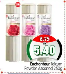 Al Madina Hypermarket Enchanteur Talcum Powder offer