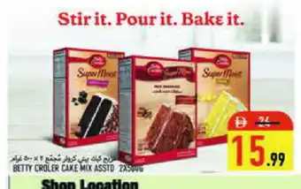 Rawabi Market BETTY CROCKER Cake Mix offer
