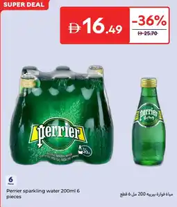 Carrefour Perrier sparkling water offer