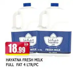 Al Madina HAYATNA Full Cream Milk offer