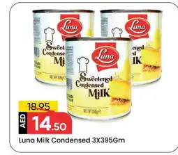 Mark & Save LUNA Condensed Milk offer