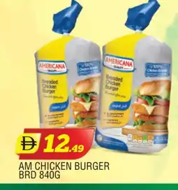 Al Madina AMERICANA Chicken Burger offer
