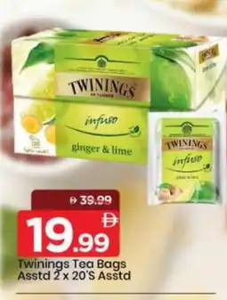 Mark & Save TWININGS Tea Bags offer