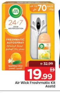 Mark & Save AIR WICK Air Freshner offer