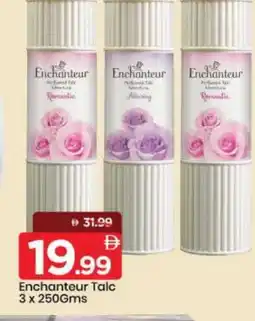 Mark & Save Enchanteur Talcum Powder offer