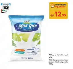 Carrefour Milk rich premium choice instant filled milk powder offer