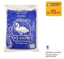 Carrefour The swan vietnam jasmine rice offer