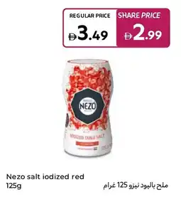 Carrefour Nezo salt iodized red offer