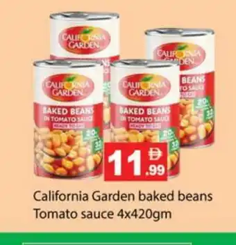 Zain Hypermarket CALIFORNIA GARDEN Baked Beans offer