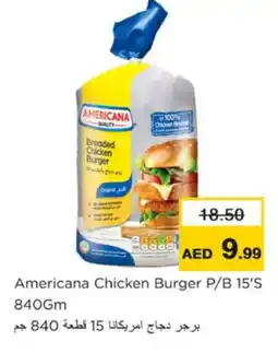 Nesto AMERICANA Chicken Burger offer