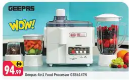 Shaklan GEEPAS Food Processor offer
