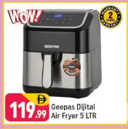Shaklan GEEPAS Air Fryer offer