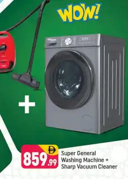 Shaklan SUPER GENERAL Washer / Dryer offer