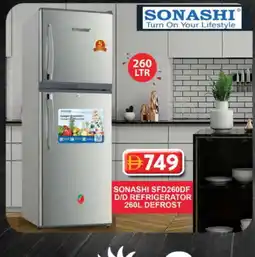 Grand Hyper Market SONASHI Refrigerator offer