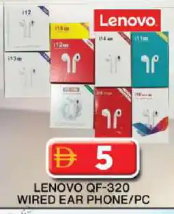 Grand Hyper Market LENOVO Earphone offer