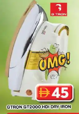 Grand Hyper Market GTRON Ironbox offer