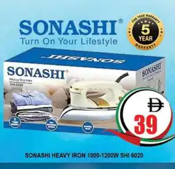 Al Madina SONASHI Ironbox offer