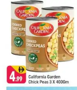 Shaklan CALIFORNIA Chick Peas offer