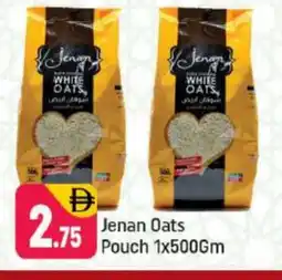 Shaklan JENAN Oats offer