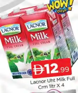 Al Madina LACNOR Long Life / UHT Milk offer