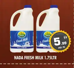 Night to Night Hypermarket NADA Full Cream Milk offer