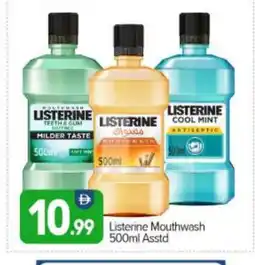 Bigmart LISTERINE Mouthwash offer