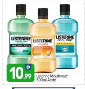 Bigmart LISTERINE Mouthwash offer