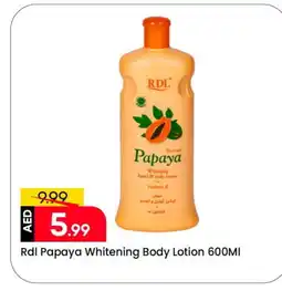 Mark & Save RDL Body Lotion & Cream offer