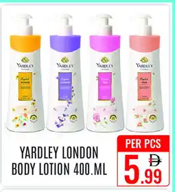 Day Star Department Store YARDLEY Body Lotion & Cream offer