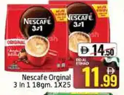 Mango Hypermarket LLC NESCAFE Coffee 3in1 offer
