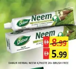 Mango Hypermarket LLC DABUR Toothpaste offer