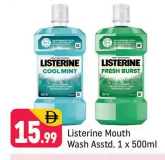Shaklan LISTERINE Mouthwash offer