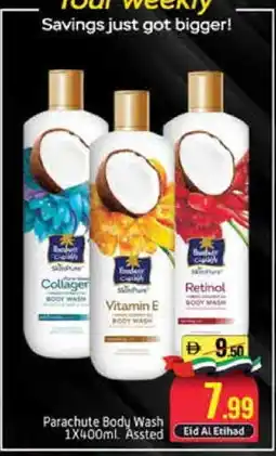 Mango Hypermarket LLC PARACHUTE Shower Gel offer