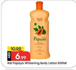 Mark & Save RDL Body Lotion & Cream offer