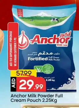 Mark & Save ANCHOR Full Cream Milk offer