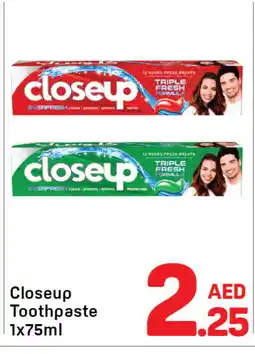 Day To Day CLOSE UP Toothpaste offer