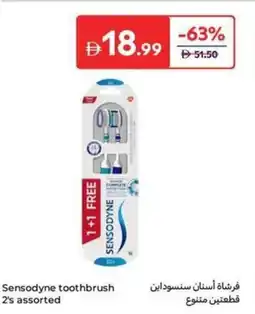 Carrefour Sensodyne toothbrush offer
