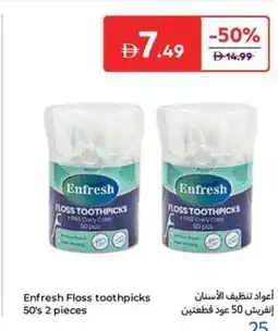 Carrefour Enfresh Floss toothpicks offer