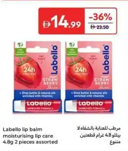 Carrefour Labello lip balm moisturising lip care offer