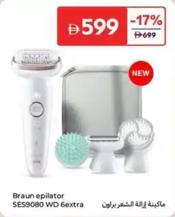 Carrefour Braun epilator SES9080 WD 6 extra offer