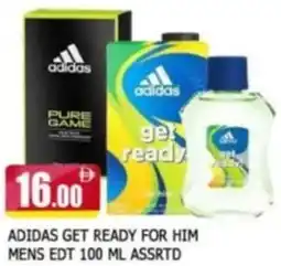 Al Madina Adidas Get Ready for Him Mens EDT Assrtd offer